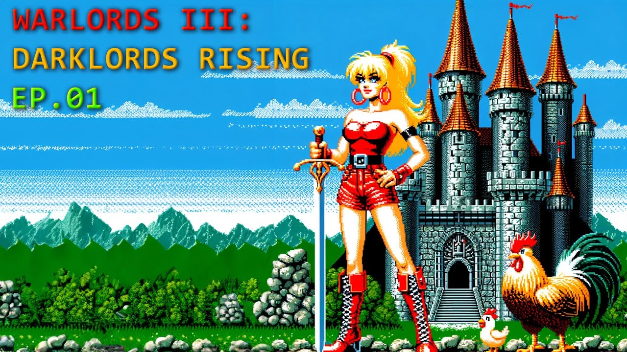 Warlords III: Darklords Rising | Lord Paladin | Ep. 01 - Game Start