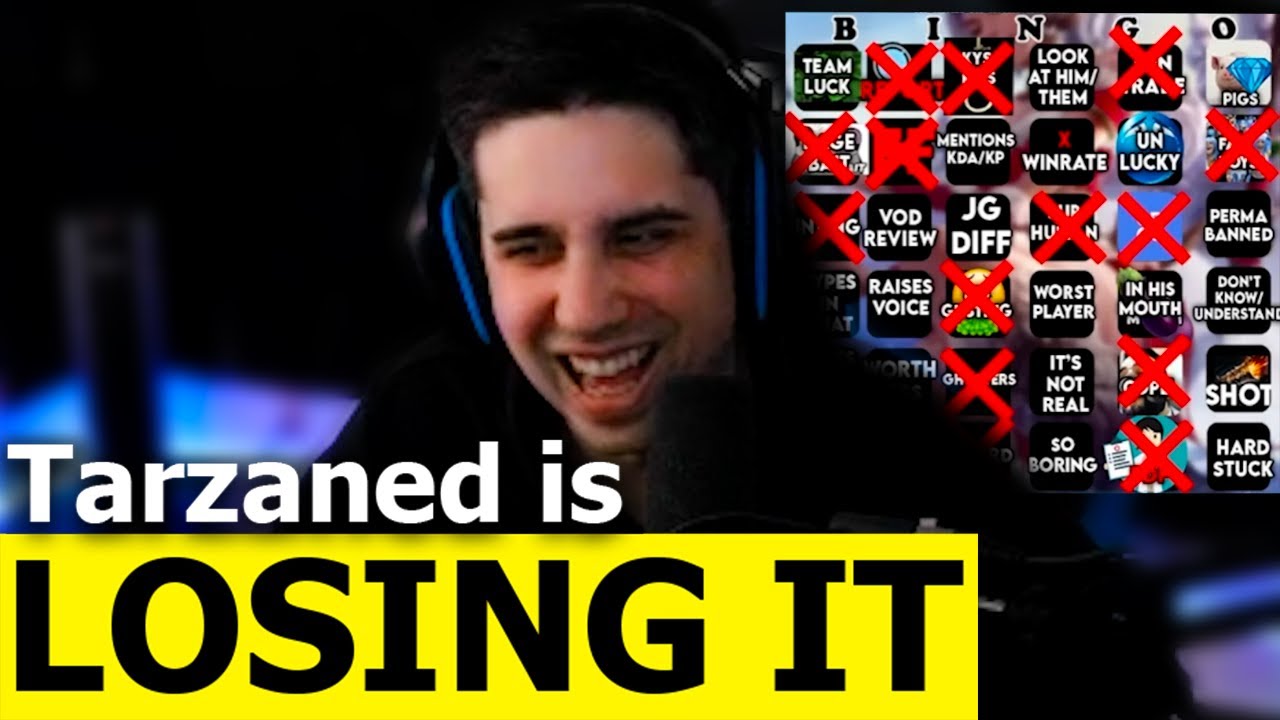 TARZANED BINGO IS THE GREATEST GAME IN THE WORLD
