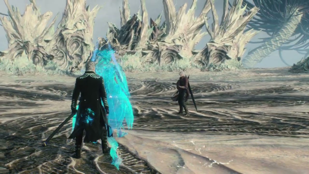 Playable Vergil Boss VFX/SFX + Boss moves