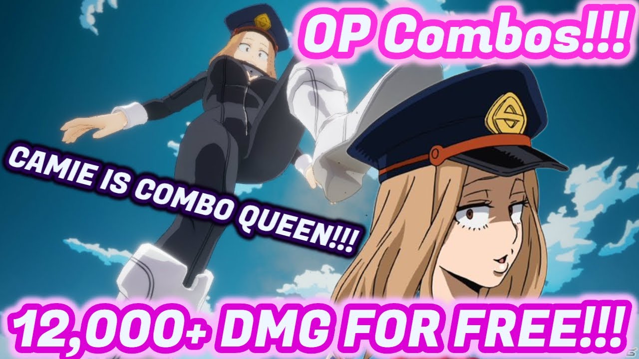 Camie Combos Explained! My Hero Ones Justice 2 