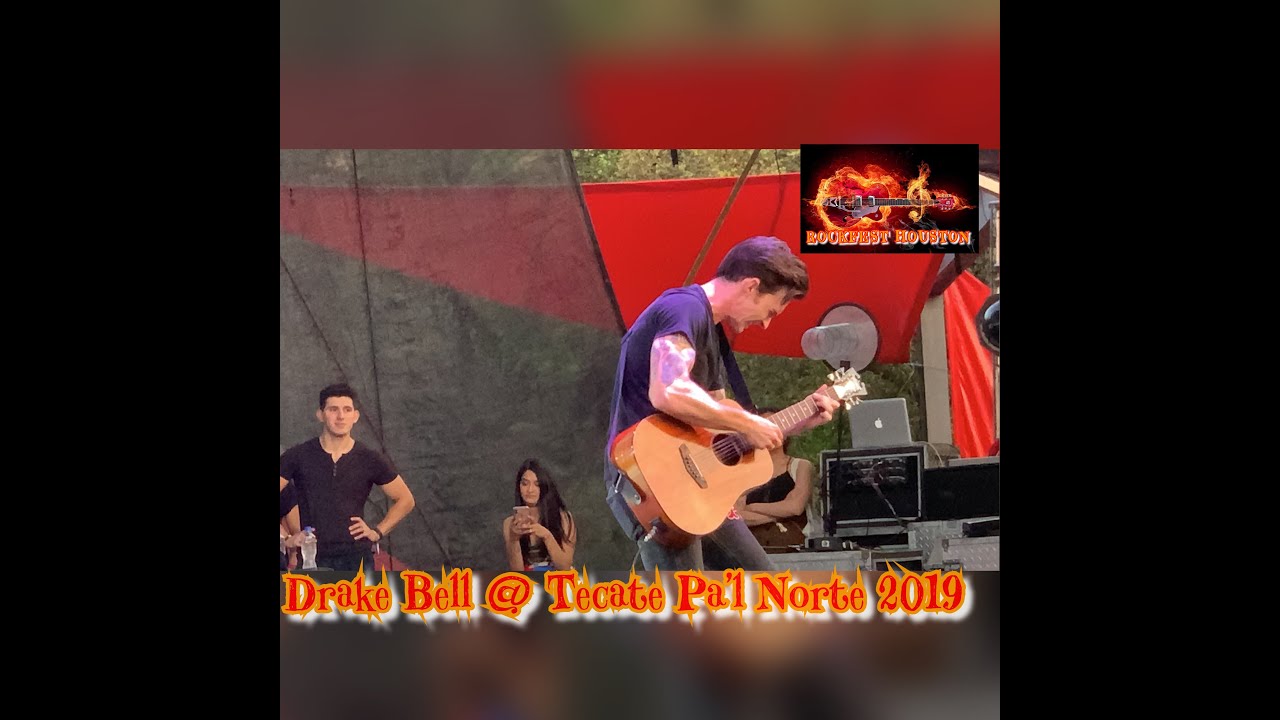 Drake Bell @ Tecate Pa'l Norte 2019-Escenario Acustico - Monterrey NL 3-23- 19