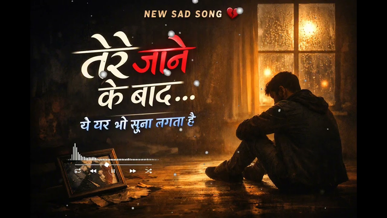 तेरे जाने के बाद ये घर भी, | Heart Touching Sad Song 2026 #trending 