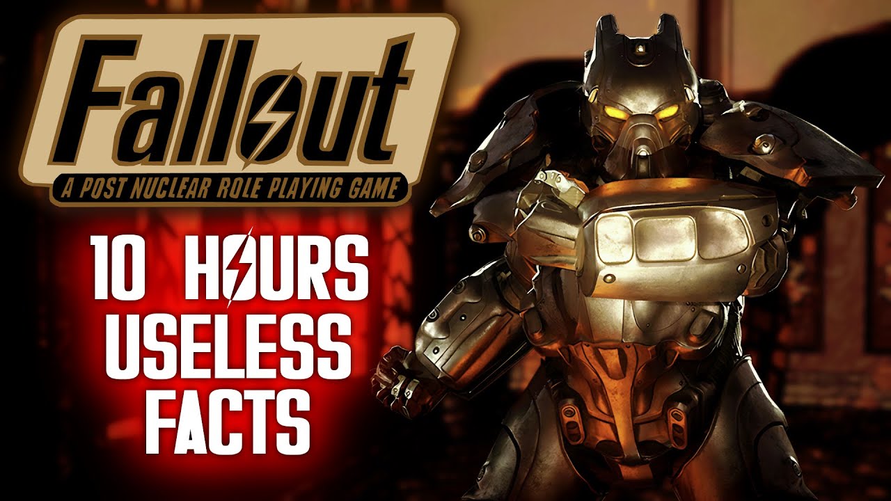 10 Hours of Useless Fallout Series Facts