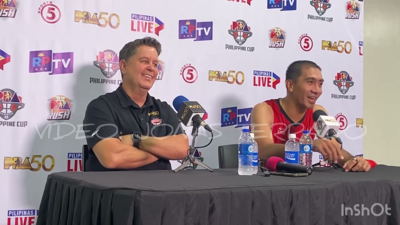 GINEBRA 88, SAN MIGUEL 87: LA TENORIO AND COACH TIM CONE AFTER FORCING SEMIS SERIES TO GAME 7