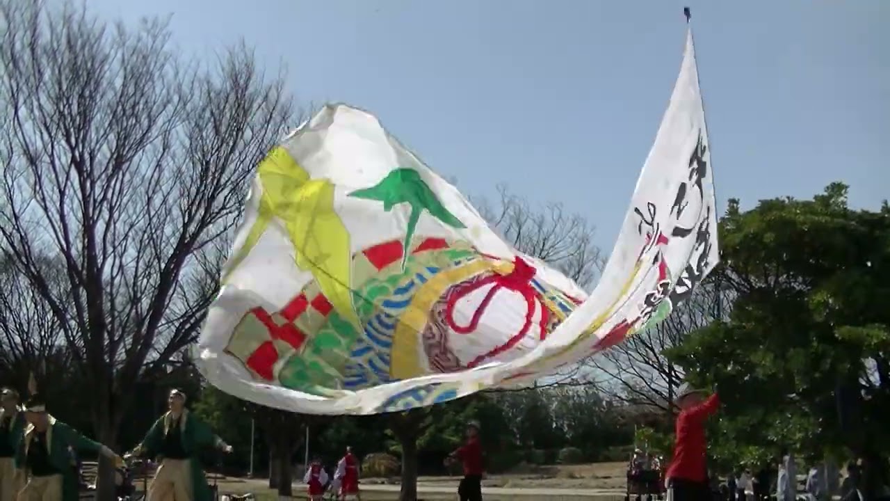 よさこい縁連～彩翔～【IYOパンパラダイス】伊予市しおさい公園
