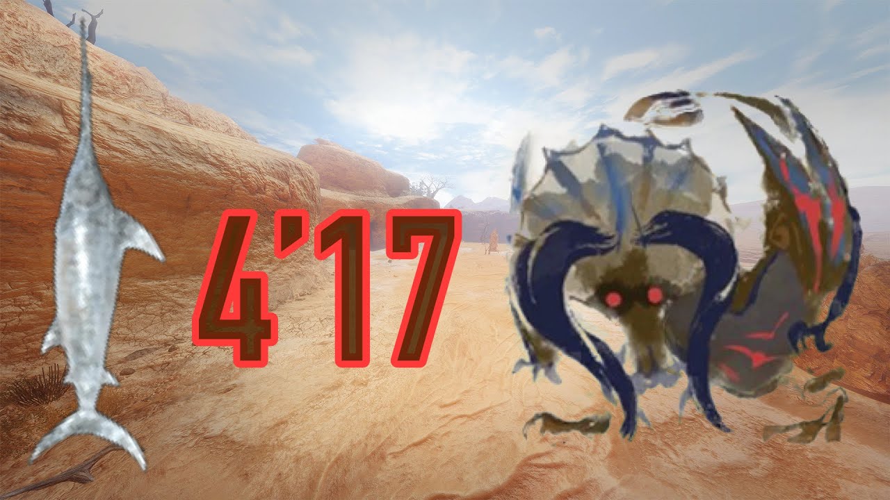 Monster Hunter Rise | Apex Diablos 4’17 Great Sword Solo