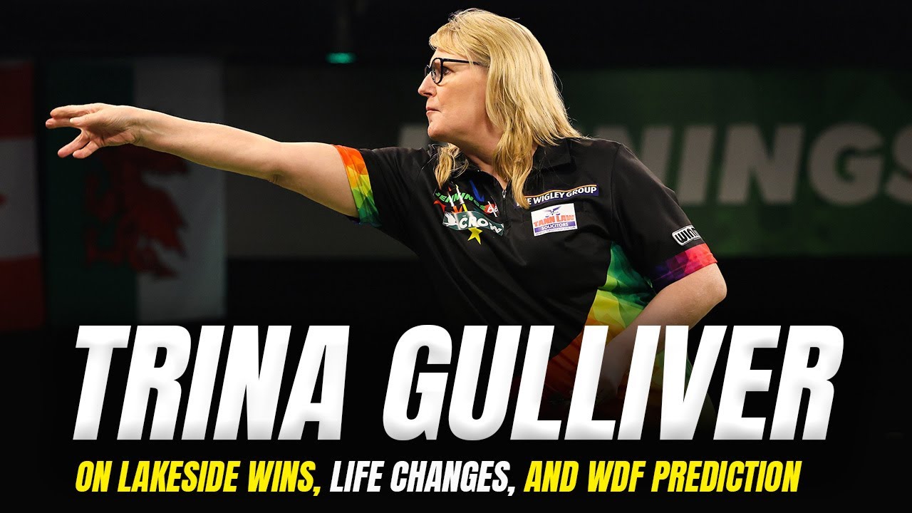 Ten-time World Champ Trina Gulliver speaks to Josh Green ahead of the 2023 WDF Lakeside World Champs