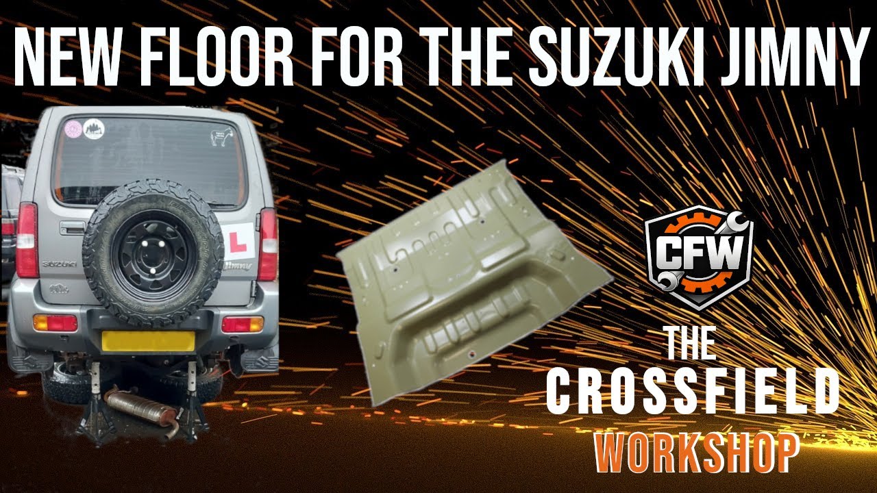 Replacing a rotten boot floor on a Suzuki Jimny