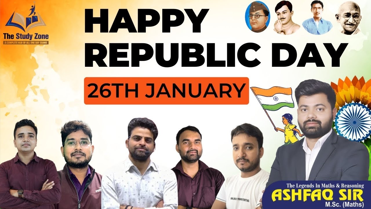 HAPPY REPUBLIC DAY 🇮🇳 | The Study Zone