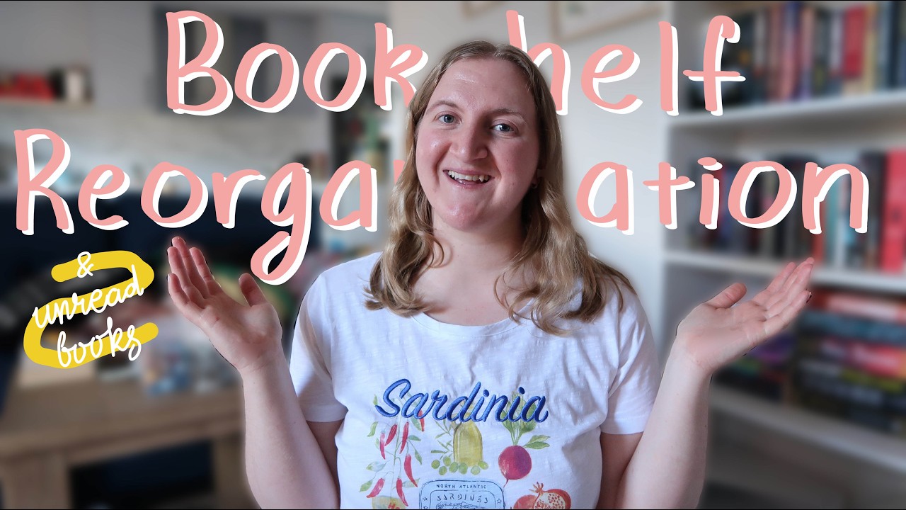 let's re-organise the bookshelves and talk about my unread books // 2026