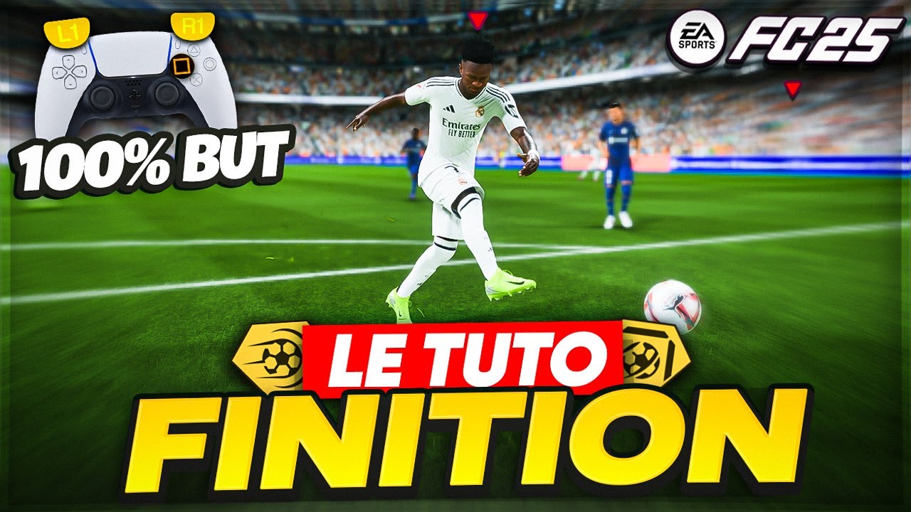 MARQUER Plus FACILEMENT sur FC 25 ✅! (TUTO FINITION)