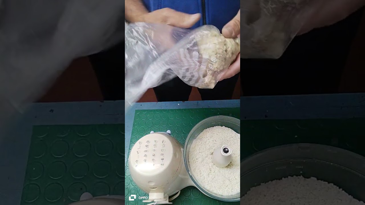 preparazione pastone per la mazzetta dei muggini1 parte