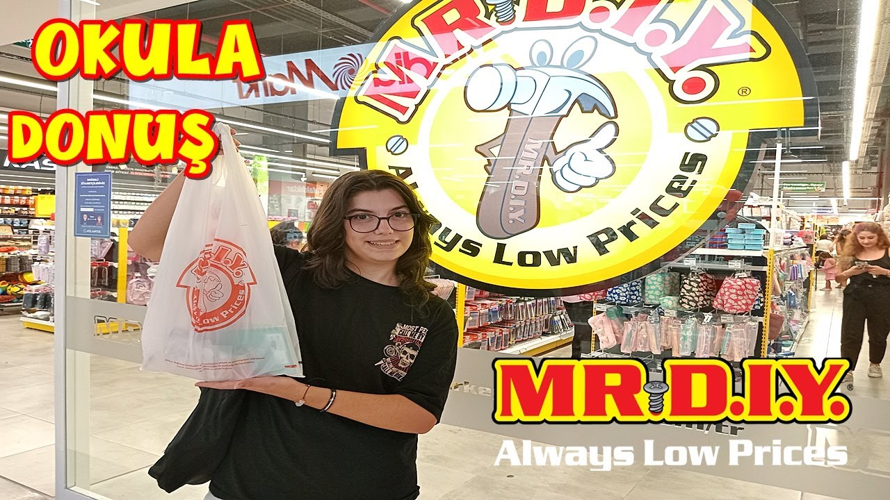 OKUL ALIŞVERİŞİ 2023 MR D.I.Y.  ALIŞVERİŞİ💯OKULA DÖNÜŞ Aliexpress MR DIY DAN ALDIKLARIM MR DIY TURU