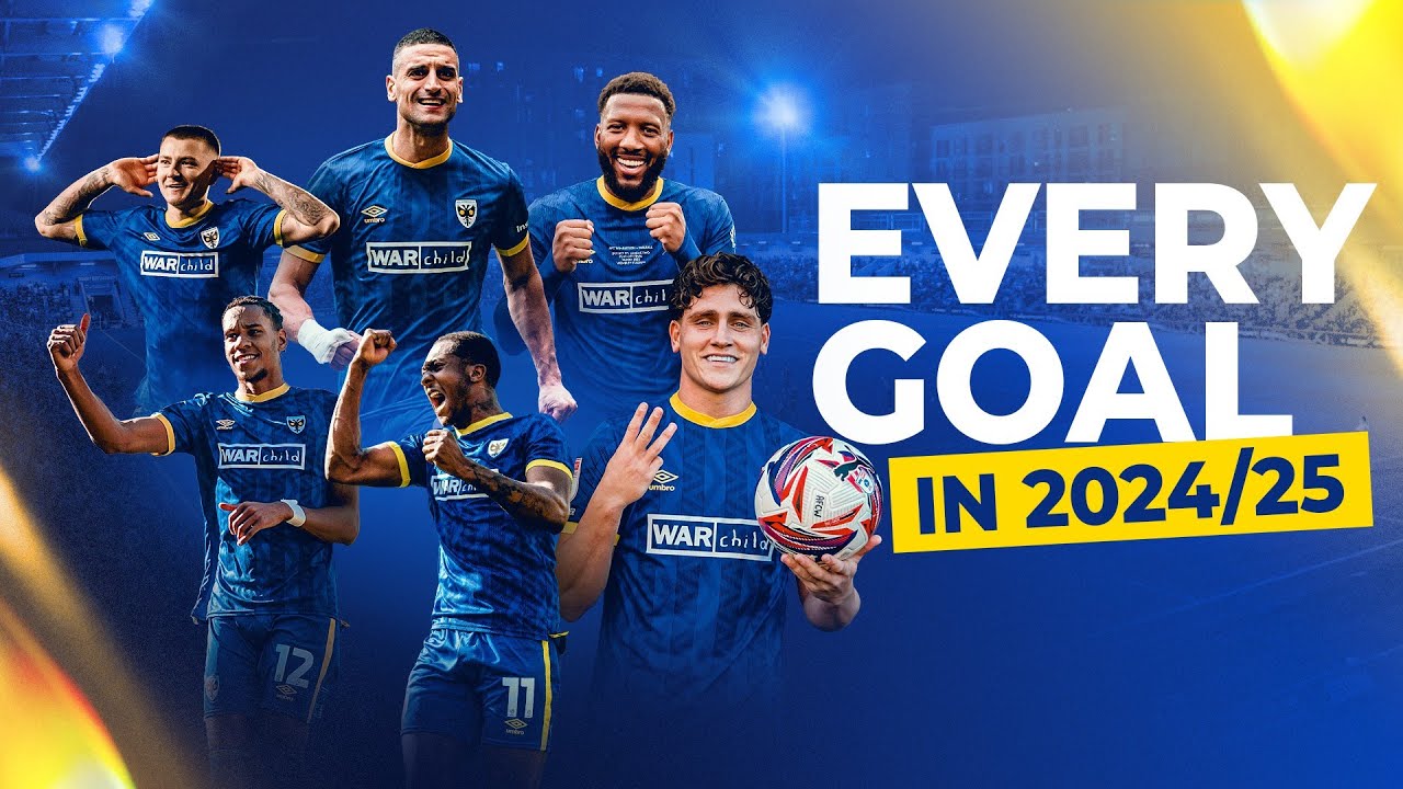 Every Goal From 2024/25 🟡🔵