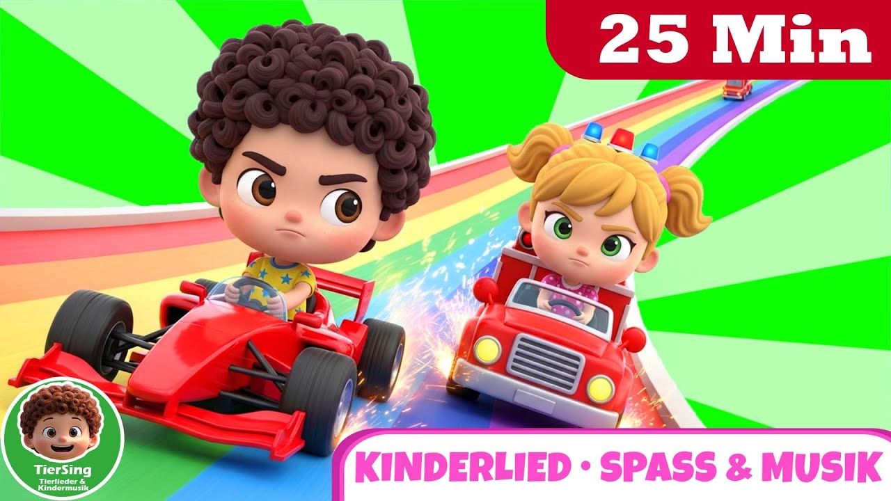25 Minuten Kinderlieder &ndash; Farben, Zahlen, Tiere & mehr 🎵 TierSing &ndash; Kinderlieder & Lernlieder