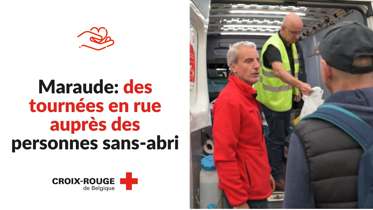 Au cœur d'une tournée sans-abri avec la Croix-Rouge