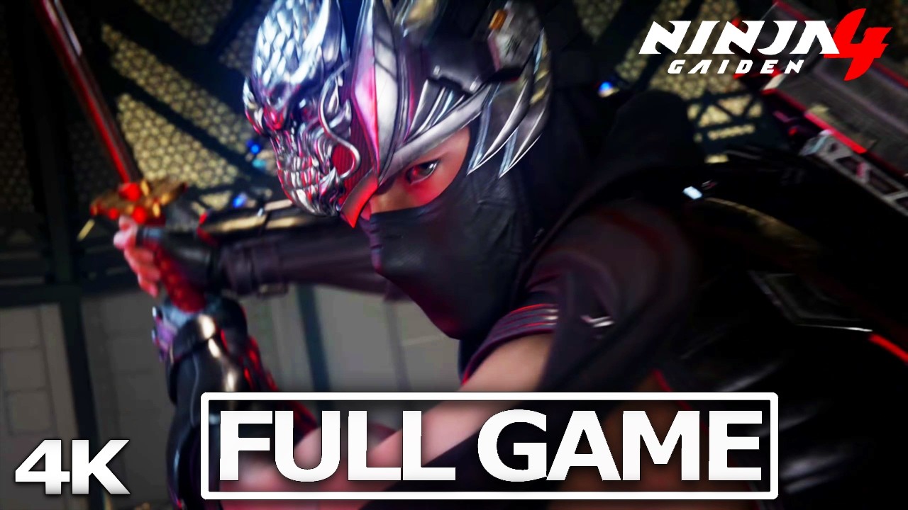NINJA GAIDEN 4 Full Gameplay Walkthrough / No Commentary【FULL GAME】4K 60FPS Ultra HD