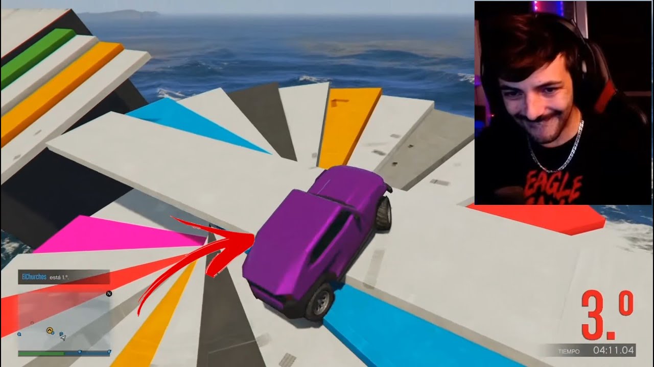NEXXUZ PARKOUR EXTREMO 99% IMPOSIBLE (ELCHURCHES MALARDO)| GTA V ARKEANOS