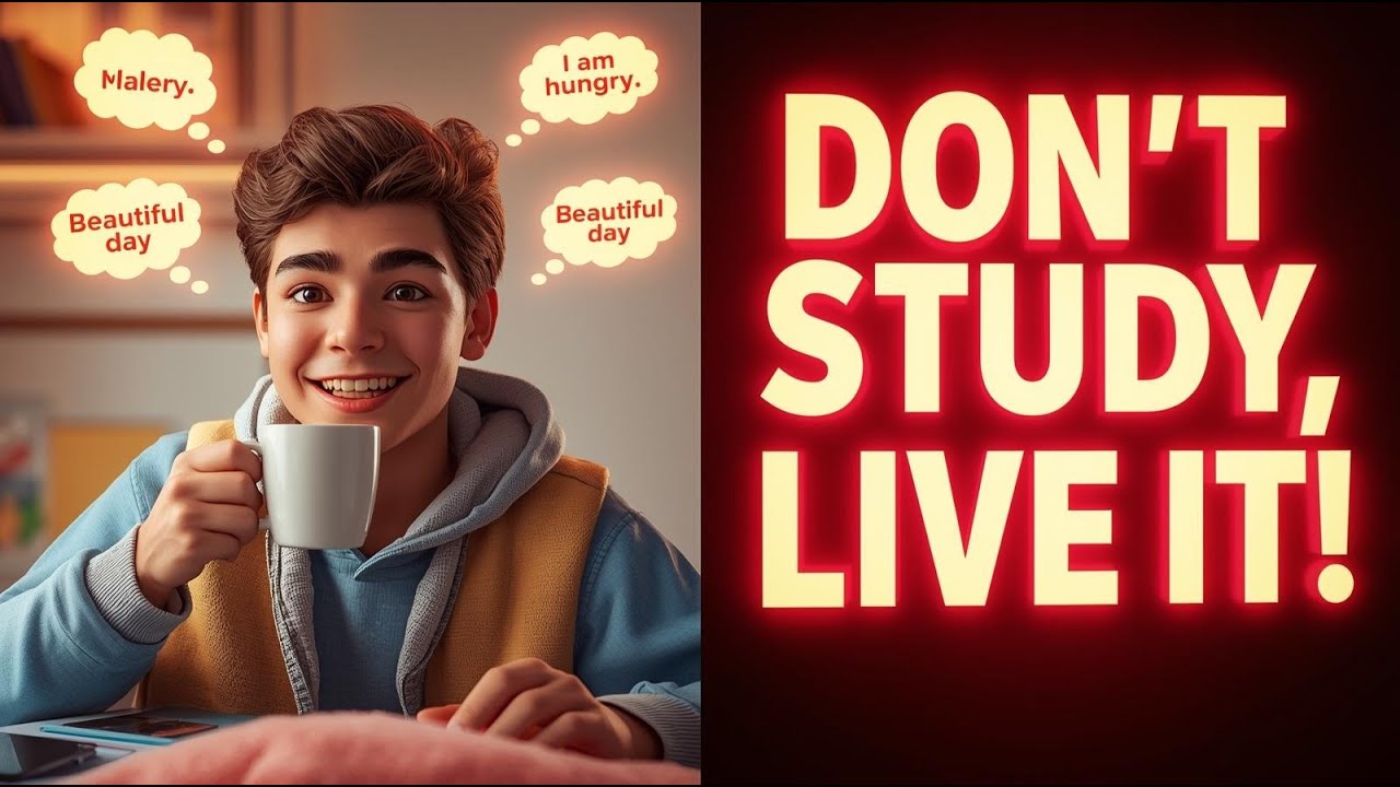Don't Study English, LIVE English! (Full Daily Routine)