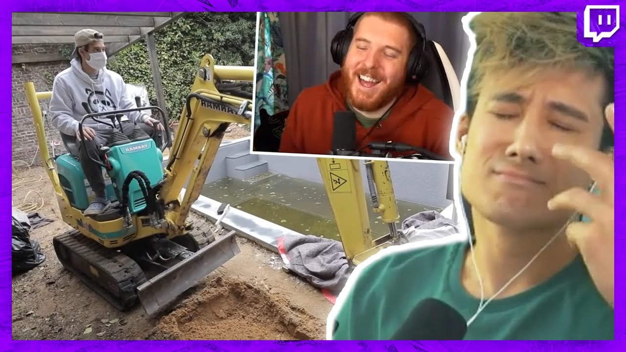 Ich REAGIERE auf UNGES Ungeklickt (POOL VIDEO)  | Julien Bam Twitch Highlight