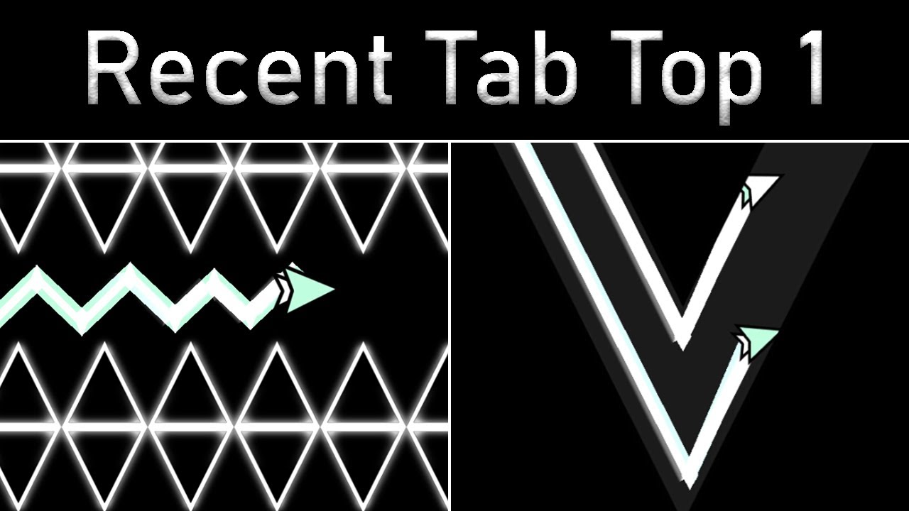 Every Top 1 Recent Tab Level in Geometry Dash