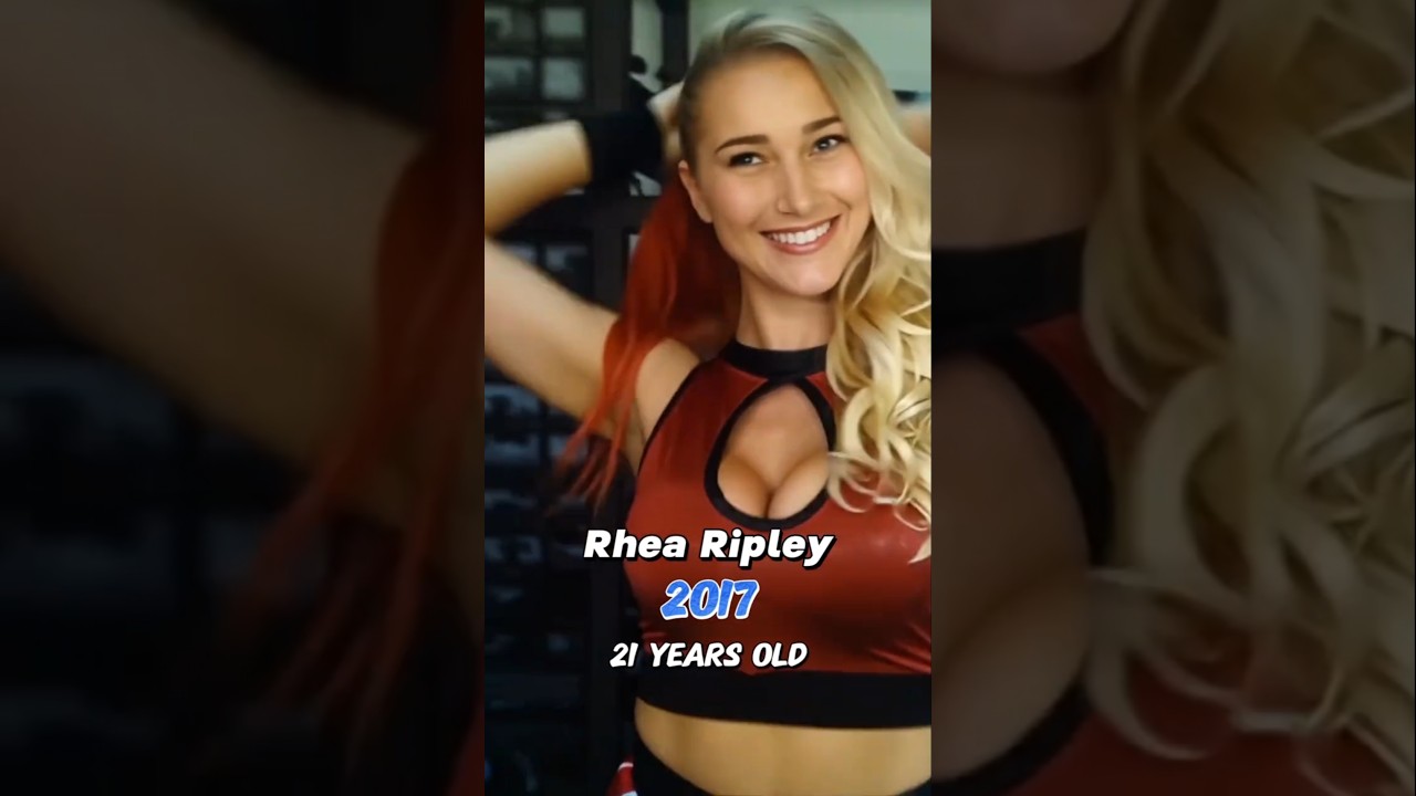 WWE Legends Rhea Ripley Through The Years From Teen Rookie To The Eradicator