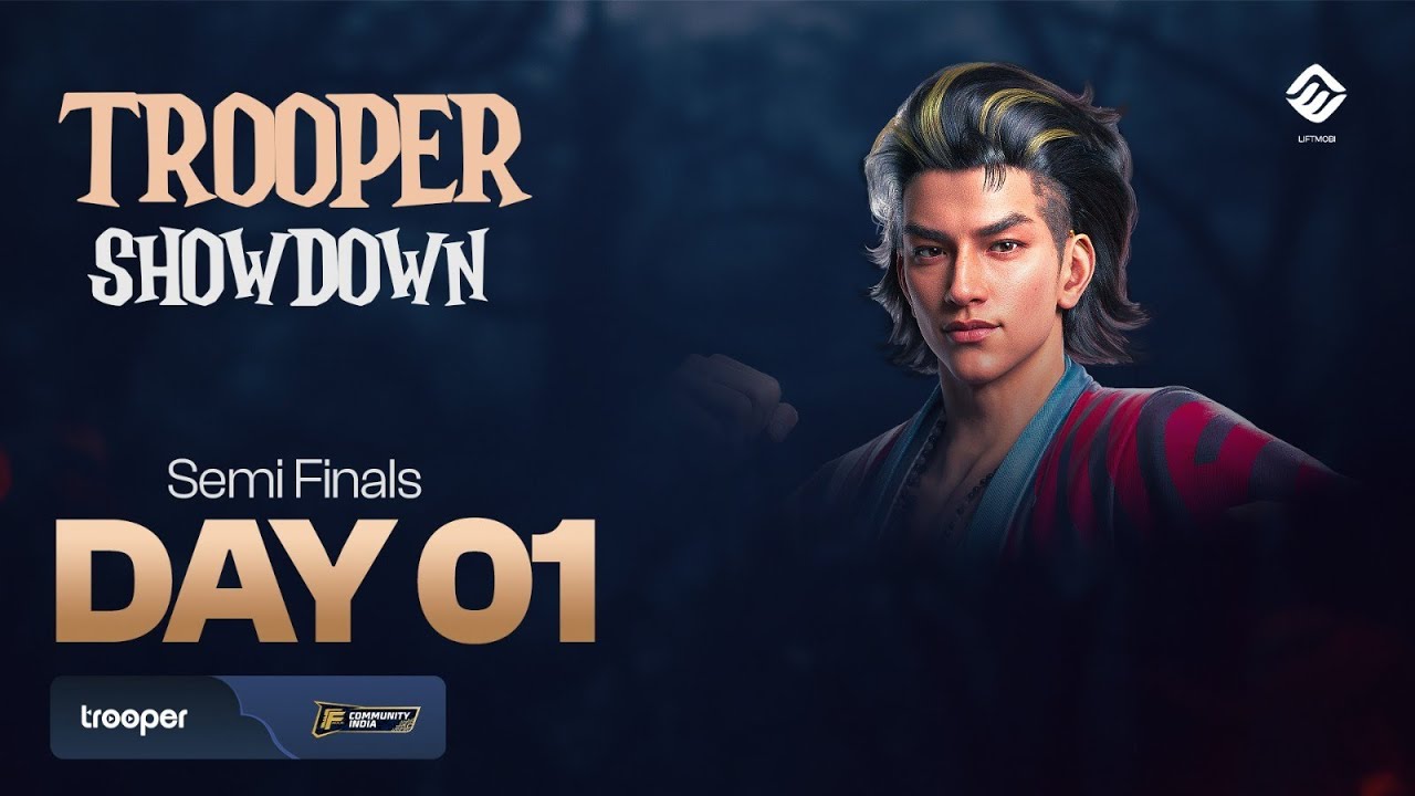 Semi Final Day 2 - Free Fire Max TROOPER SHOWDOWN | Powered By @trooperlive