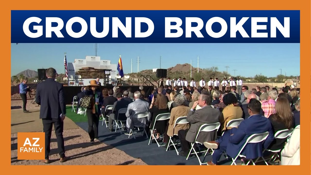 John S. McCain III Library and Museum project breaks ground in Tempe