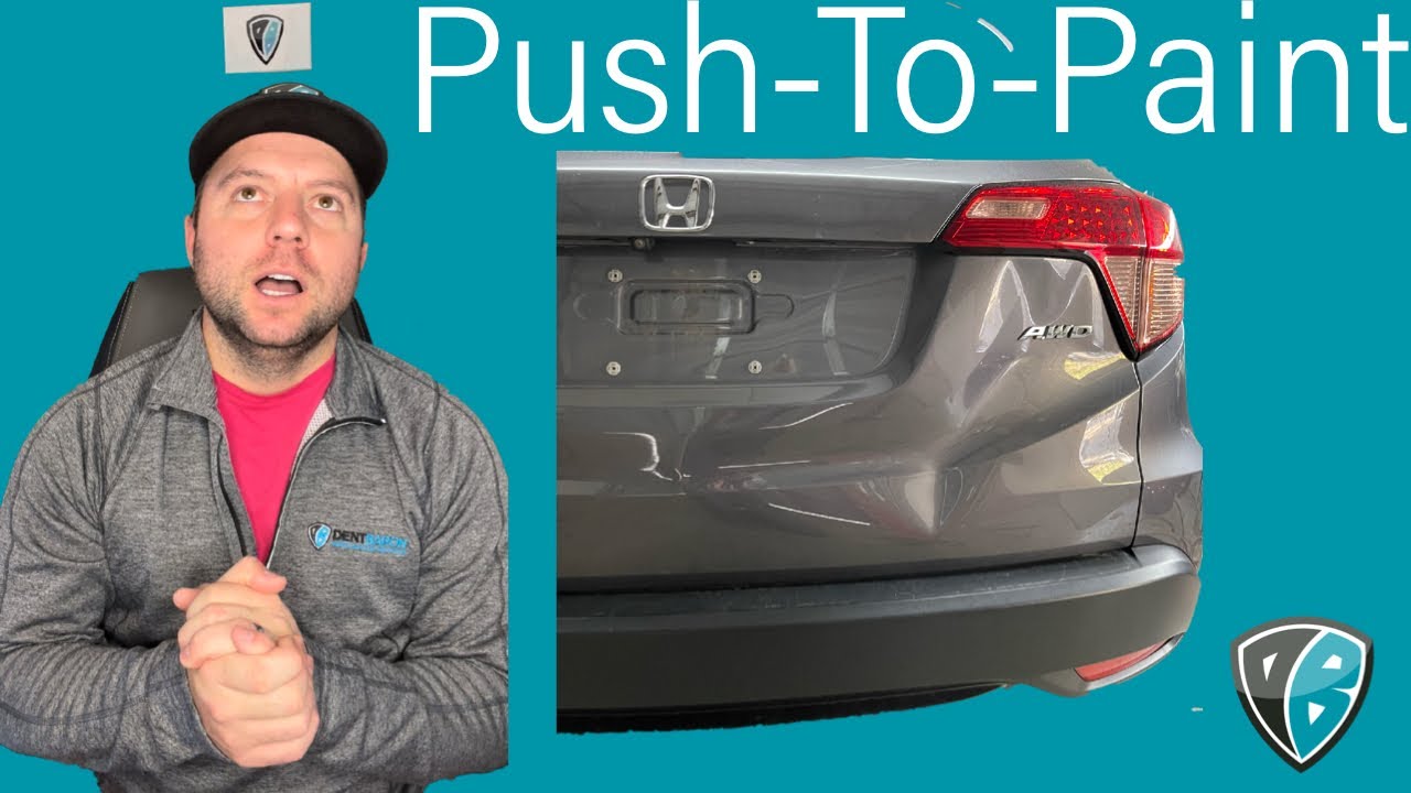 Paintless Dent Removal. Body shop repairs. Push-To-Paint