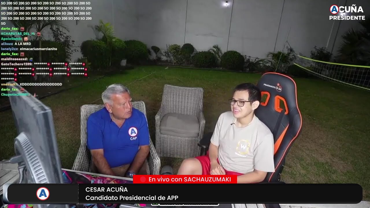 C&eacute;sar Acu&ntilde;a campaigns with special guests Sacha, Cristo, Neutro, and Manolito. #milenka
