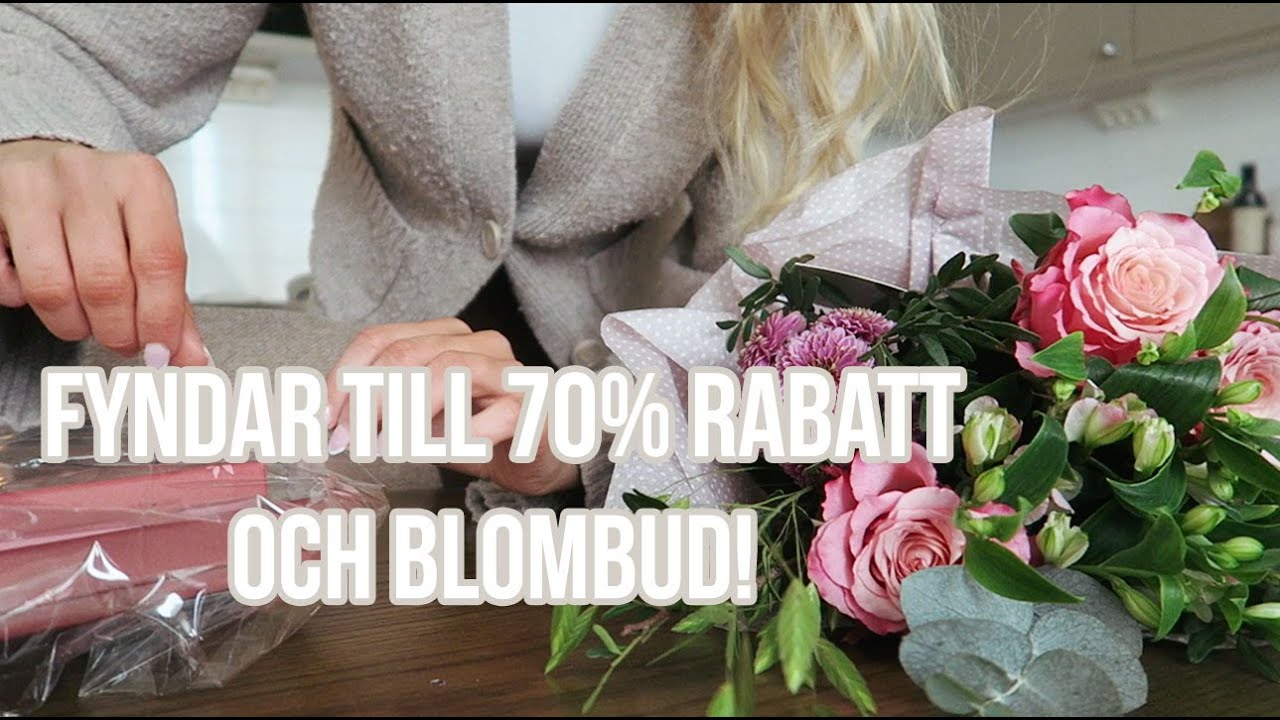KLÄDHAUL TILL BARNEN, BLOMBUD OCH NO SPEND MONTH / vlogg