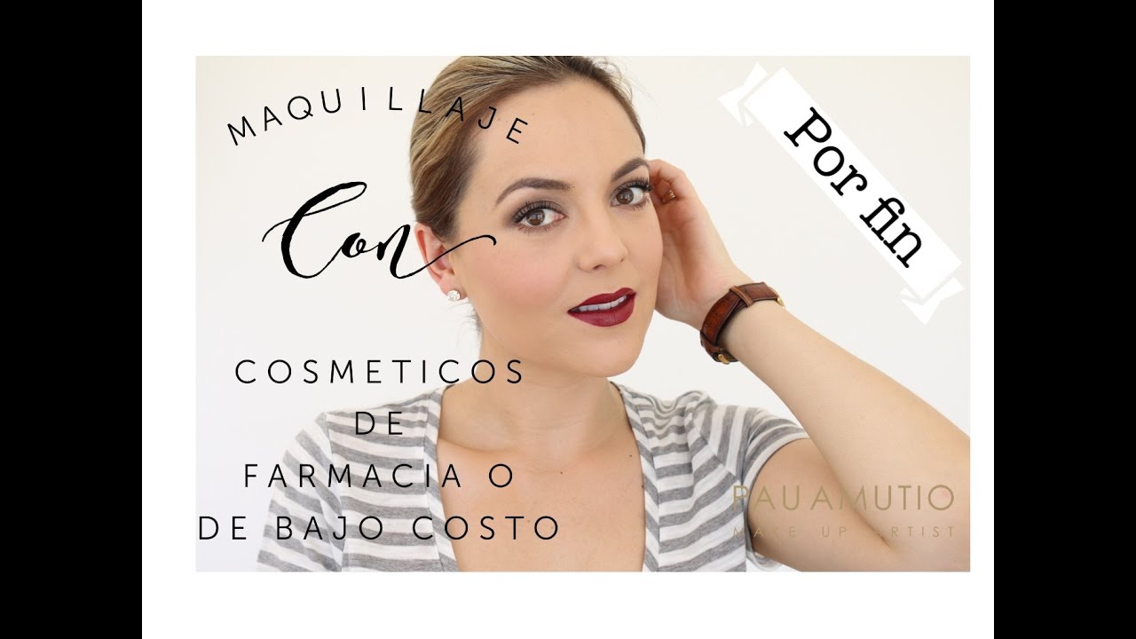 MAQUILLAJE CON PRODUCTOS DE FARMACIA     SMOKY EYE SIMPLE