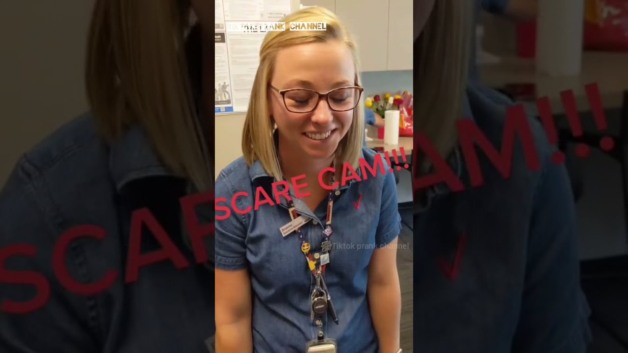 Unlimited Scare cam prank on my colleagues 😄 🤣 😆 😀 best of Tiktok prank scardycat_mtp