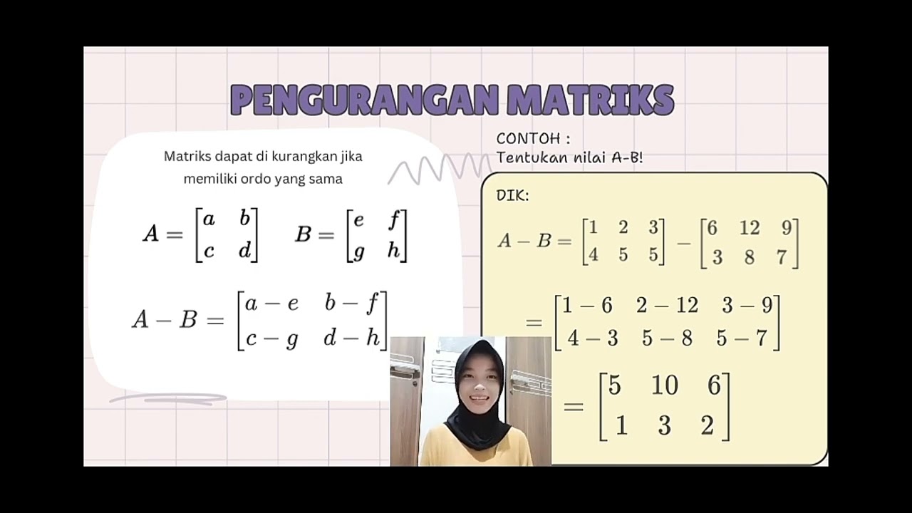 Operasi Matriks | Kelompok 2 -XIC