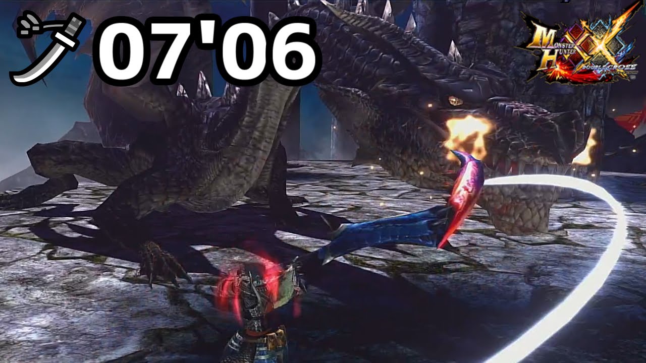 ブシドー太刀は使いこなしたら強いのか？【MHXX / ダブルクロス / ミラボレアス 】/ Fatalis Long Sword 07'06