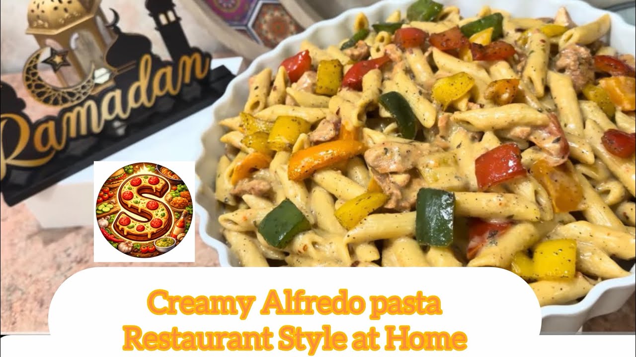 Ramadan special easy recipe Alfredo Pasta