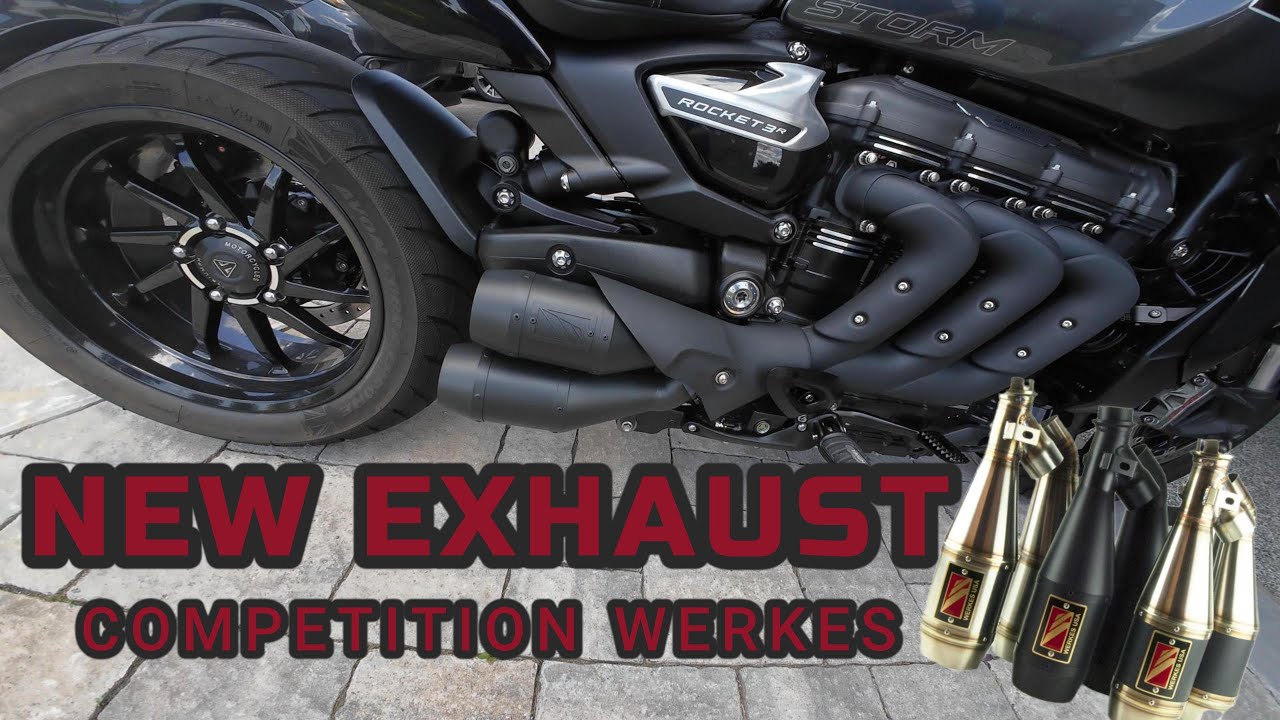 Testing The Coolest Bike Upgrade Ever! 2025 Rocket 3 R Storm Werkes Exhaust
