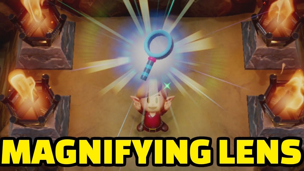 Trading Sequence Sidequest (How To Get The Magnifying Lens) | The Legend Of Zelda Link's Awakening