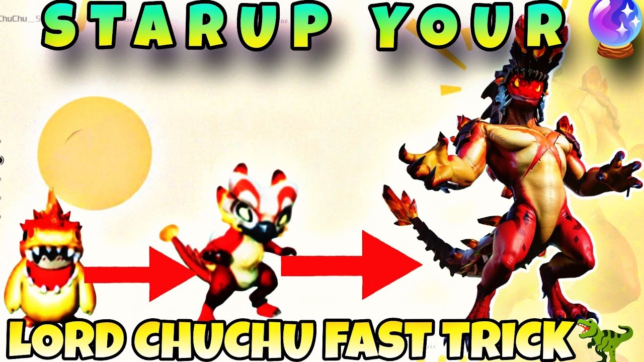 HOW TO STARUP YOUR LORD🦖 CHUCHU FAST TRICK IN AURORIA PLAYFUL JOURNEY||HACKGOD GAMING