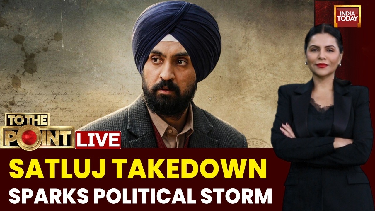 LIVE: Political Storm Over Diljit's Satluj Being Banned | Free Speech Vs National Security?