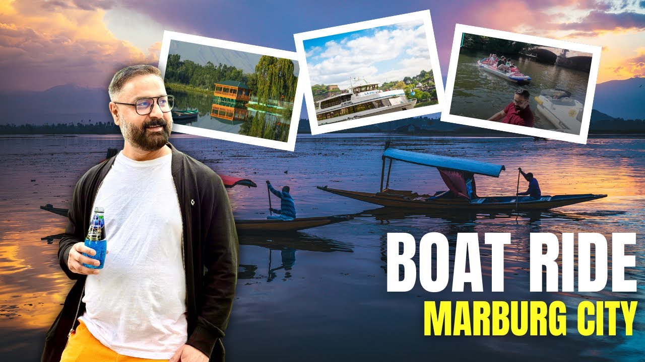 Boating in Marburg an der Lahn | River Vlog from Marburg, Germany