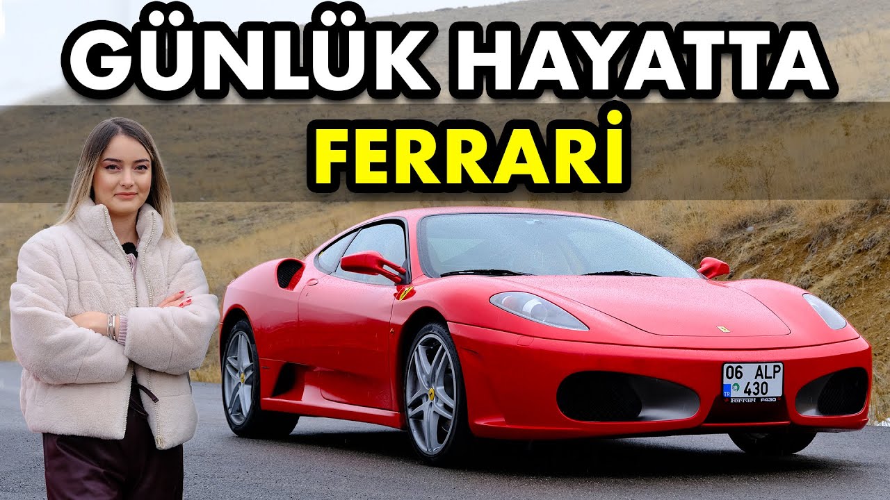 Günlük Hayatta Ferrari F430 Kullanmak | Karla Karışık Yağmurda Gazladık