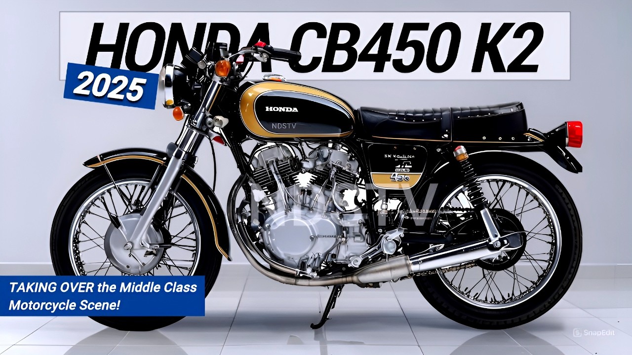 2025 Honda CB450 K2 is TAKING OVER the Middle Class Motorcycle Scene!
