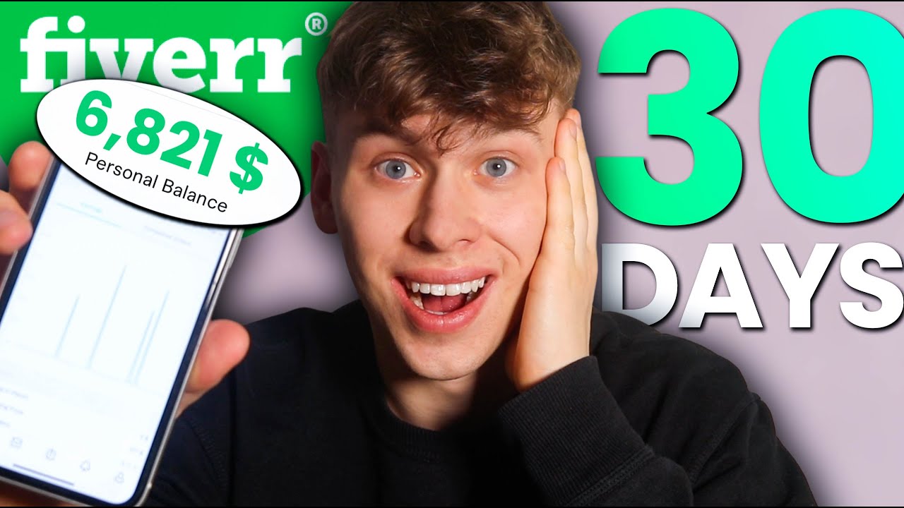I Worked On Fiverr For 30 Days & Made $___