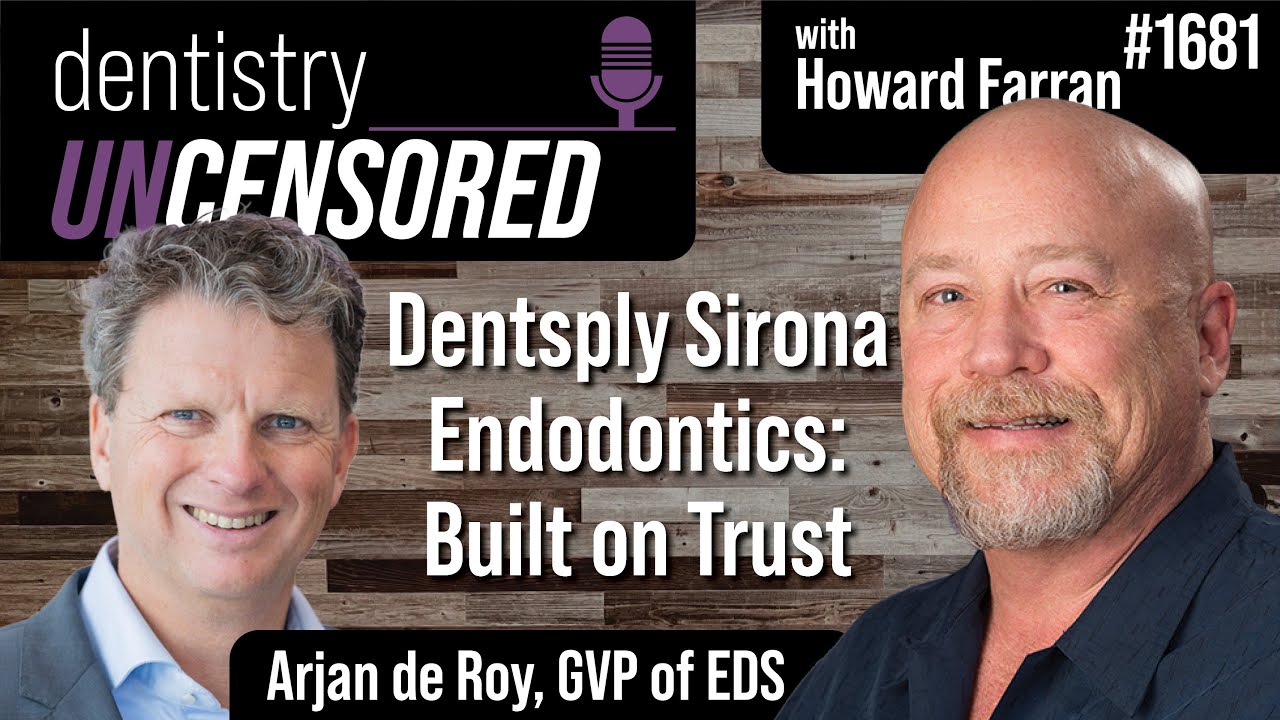 1681 Dentsply Sirona Endodontics с Арьяном де Роем: Стоматология без цензуры с Говардом Фарраном