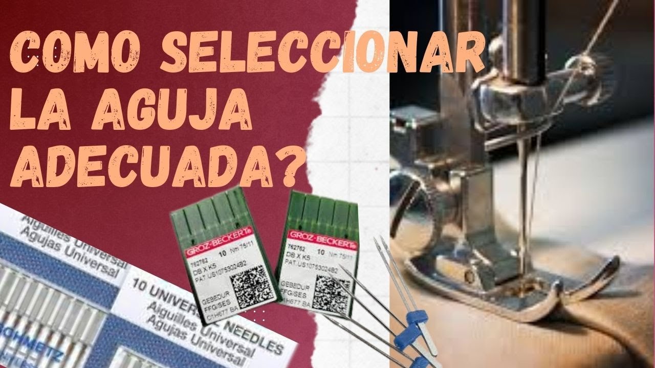NO DAÑES TU PRENDA CON LA AGUJA INADECUADA