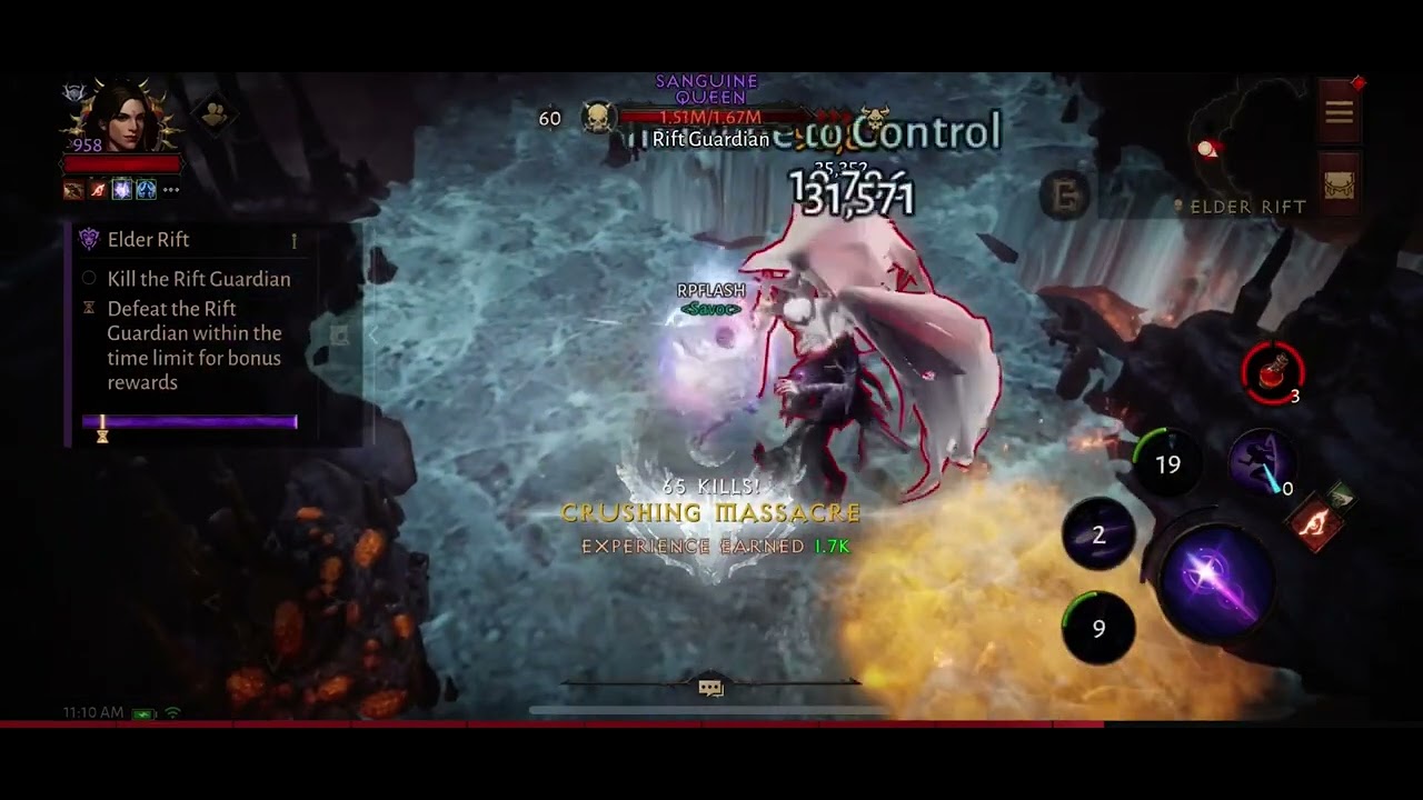 Diablo Immortal: One 10x Legendary Crest run (Two 5 Star gems) [RP FLASH]