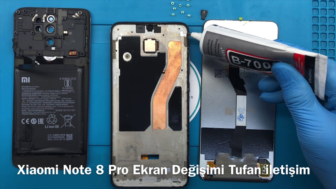 Замена экрана Xiaomi Redmi Note 8 Pro