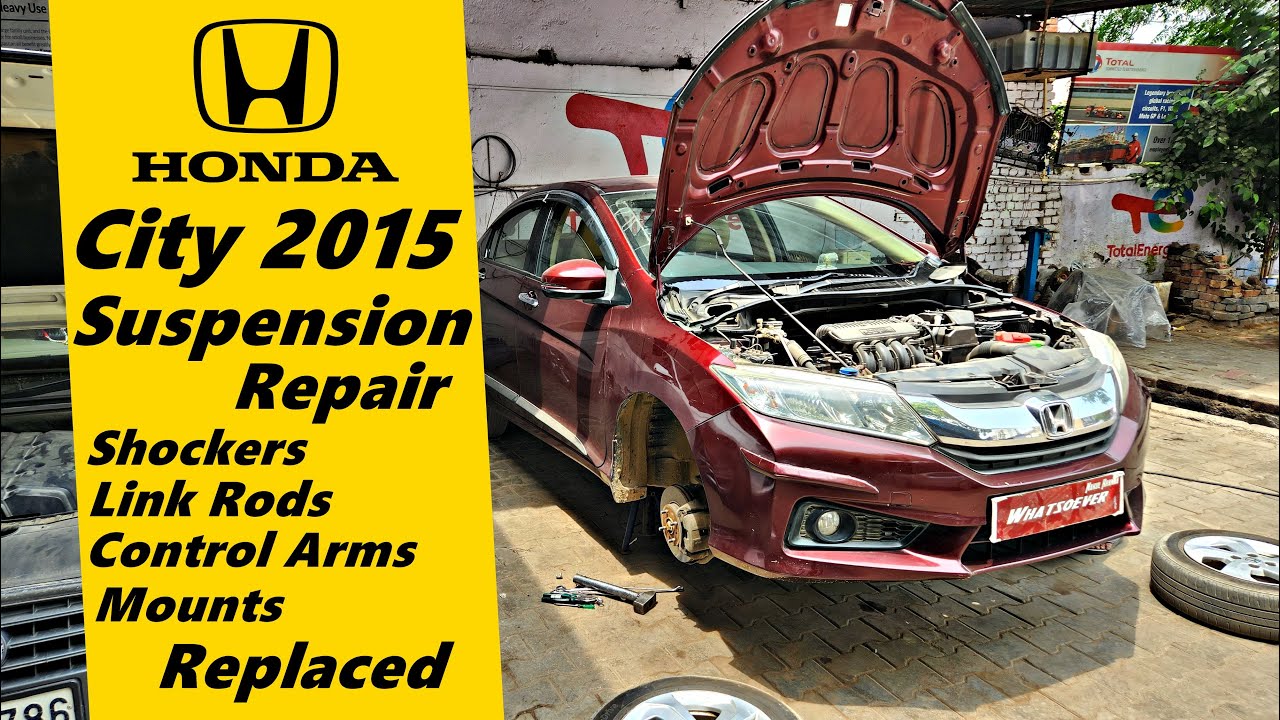 Fixing The Annoying Suspension Noise In Your Honda City 2015