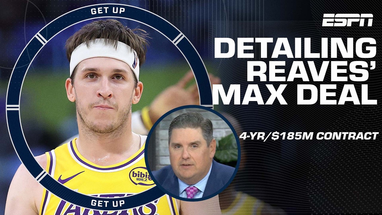 Breaking down how Austin Reaves&rsquo; max deal impacts the Lakers&rsquo; offseason 💰 | Get Up